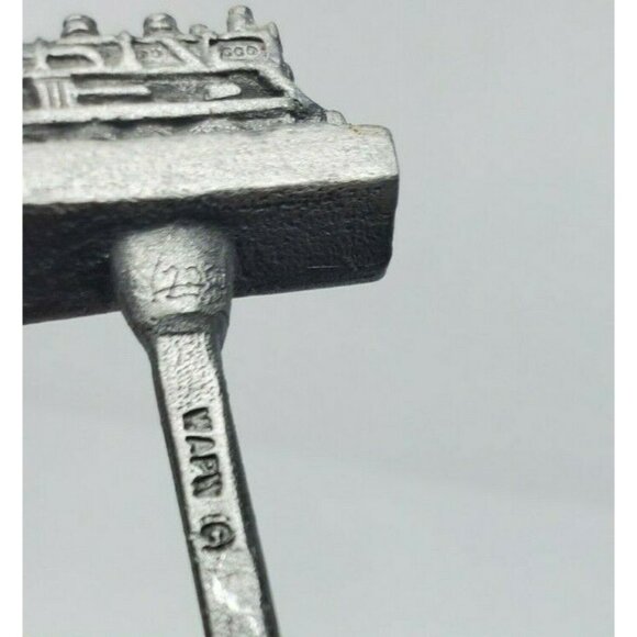73 White Pass & Yukon Route WAPW Skagway Alaska Pewter Mini Vintage Spoon Décor - Picture 10 of 12